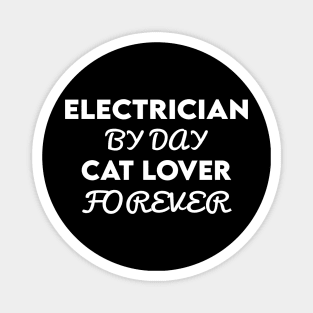 electrician cat Magnet